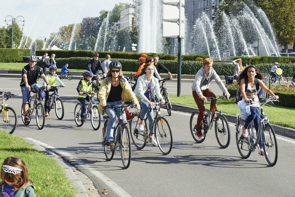 Parcourir Bruxelles à vélo