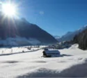 Paysage hivernal dans le Tyrol du Sud